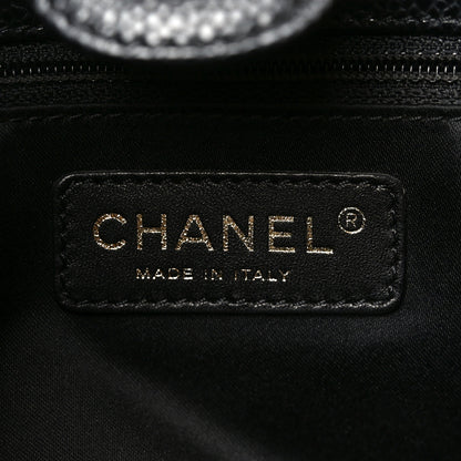 Chanel Caviar Quilted Petit Shopping Tote PST Black 5 of 9