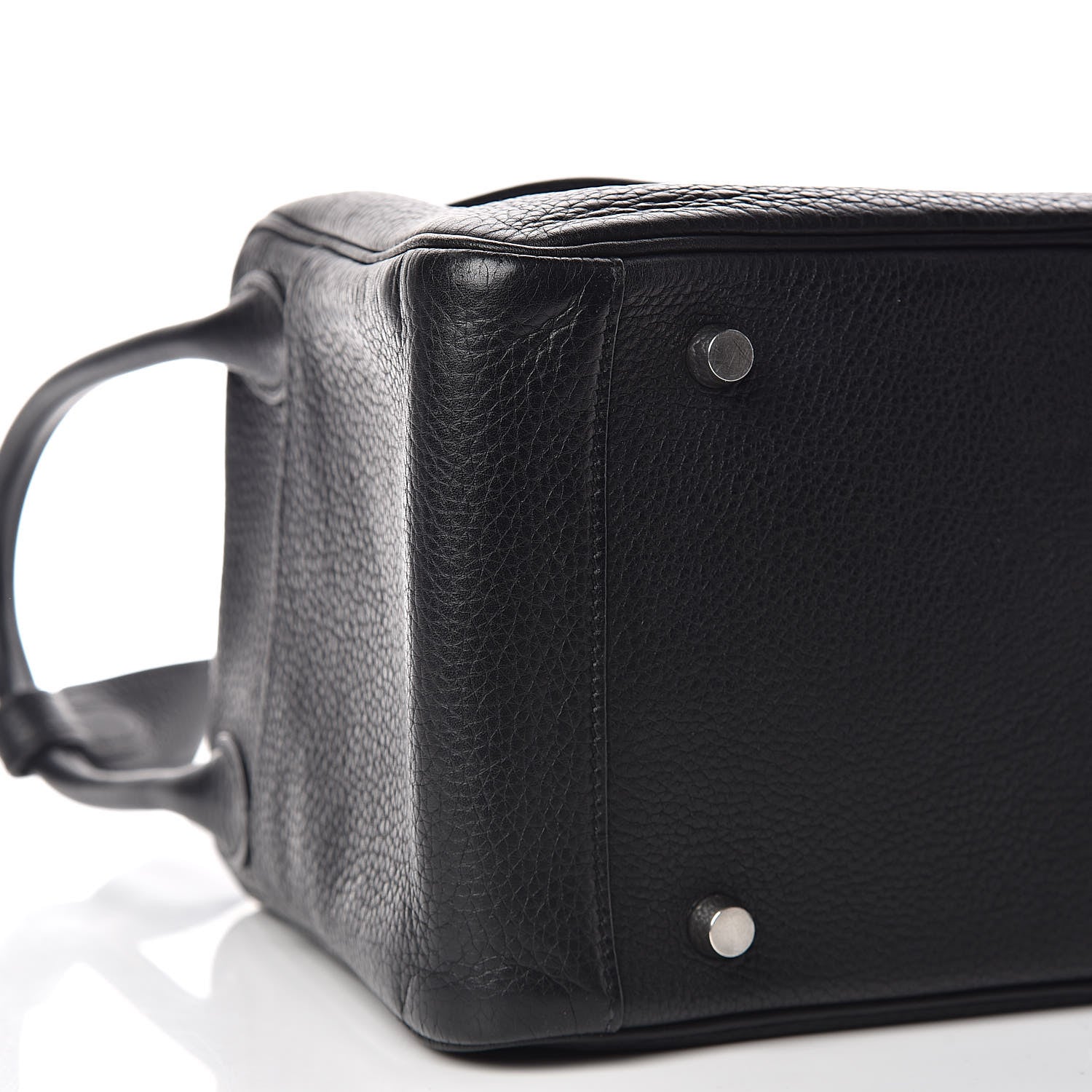 Hermes Taurillon Clemence Lindy 30 Black 8 of 12