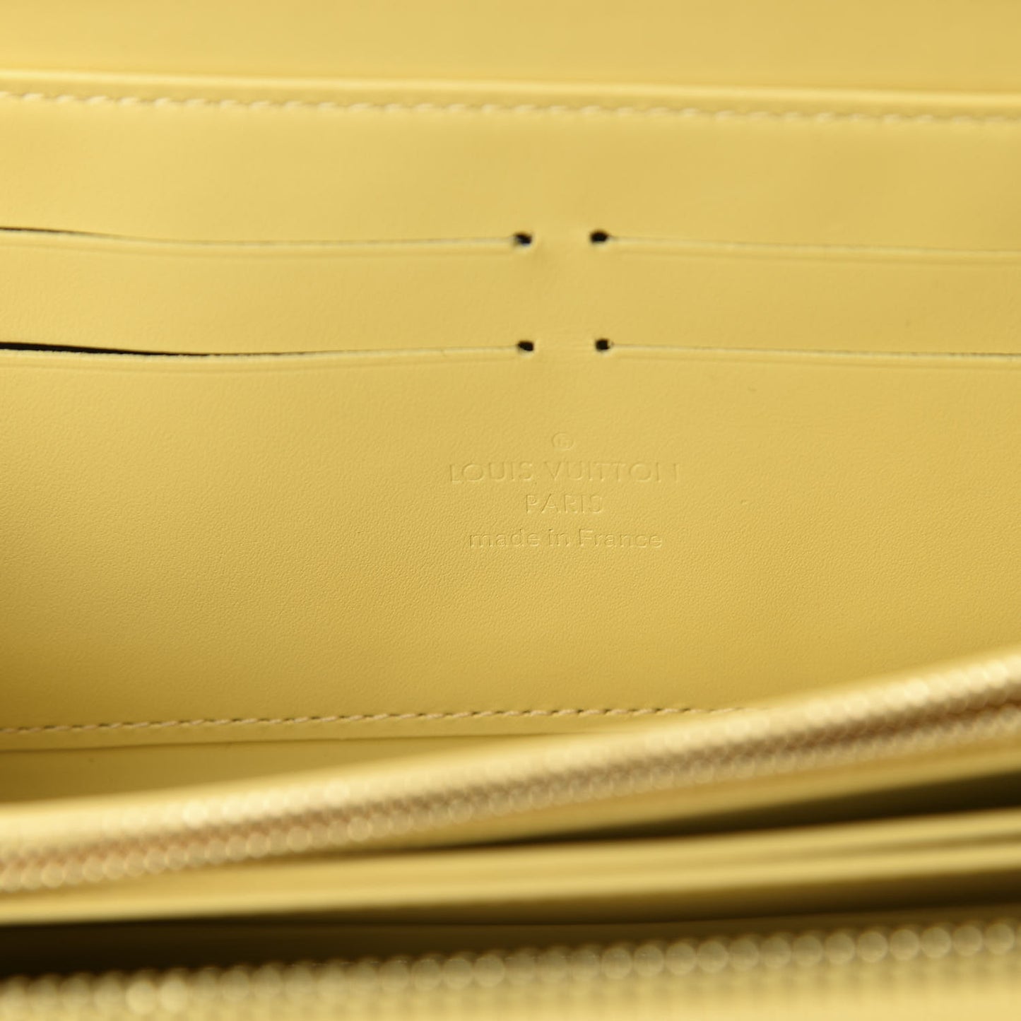 Vernis Zippy Wallet Citrine