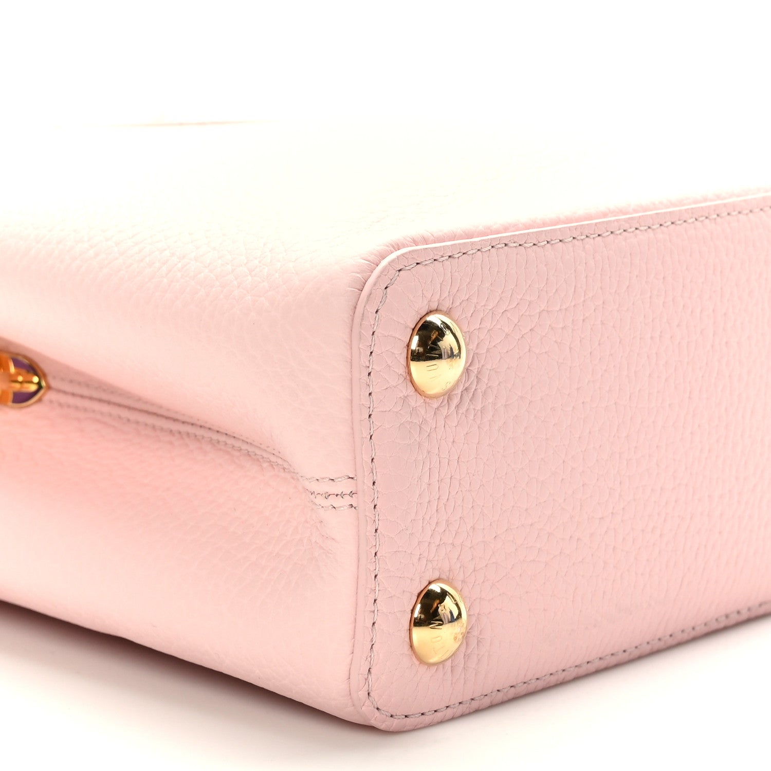 Louis Vuitton Taurillon Capucines BB Rose Jasmin 7 of 8