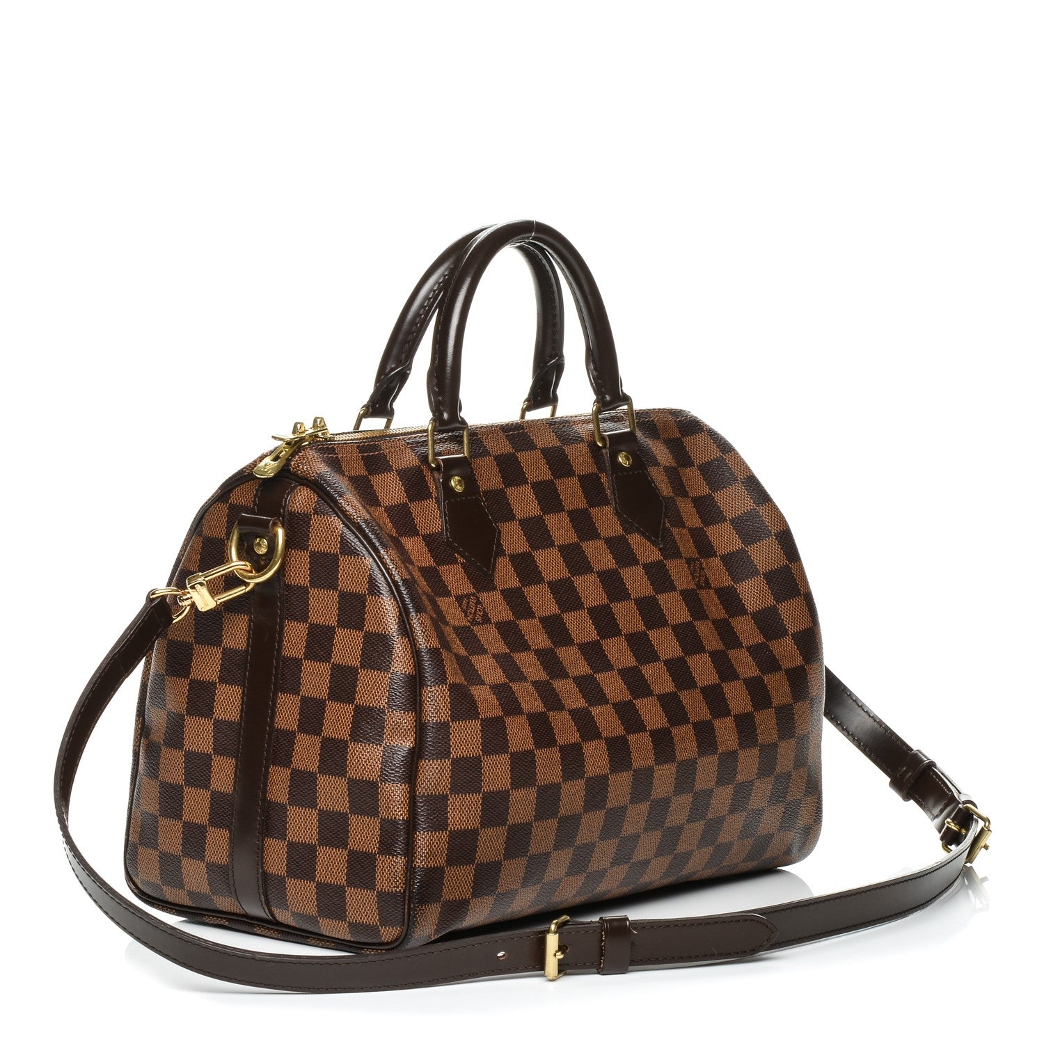 Louis Vuitton Damier Ebene Speedy Bandouliere 30 3 of 8