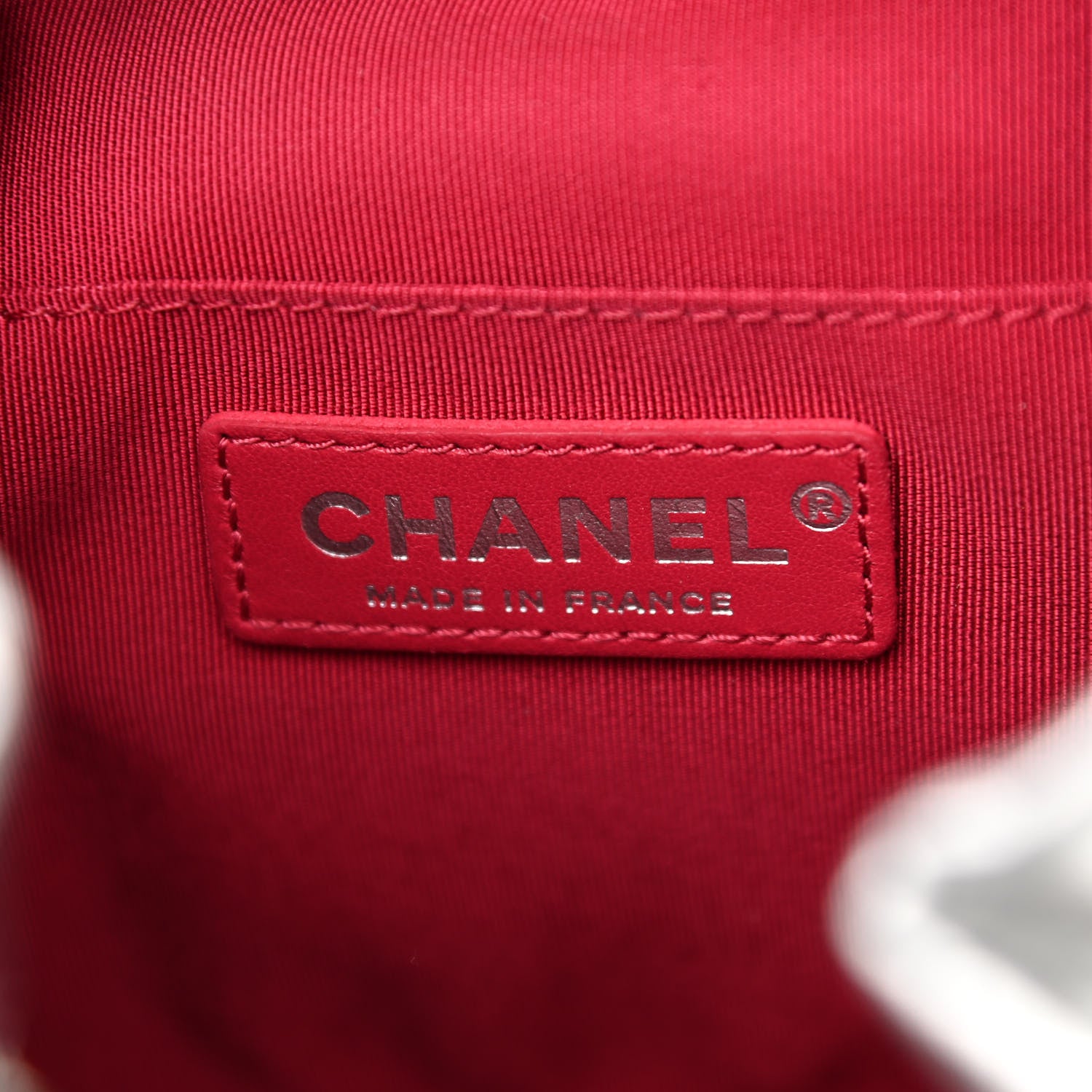 Chanel Metallic Aged Calfskin Quilted Small Gabrielle Bucket Silver 6 of 10