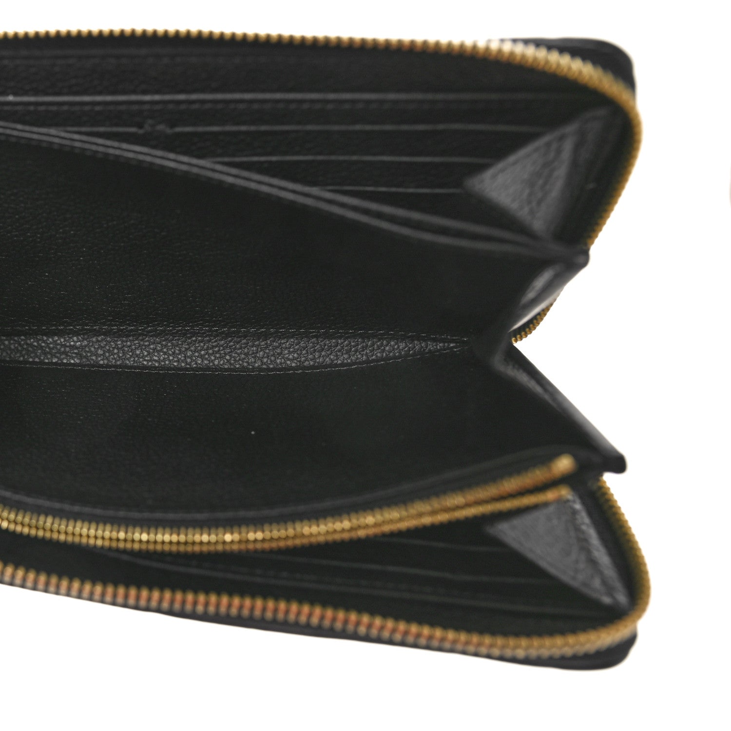 Louis Vuitton Empreinte Zippy Wallet Black 5 of 7