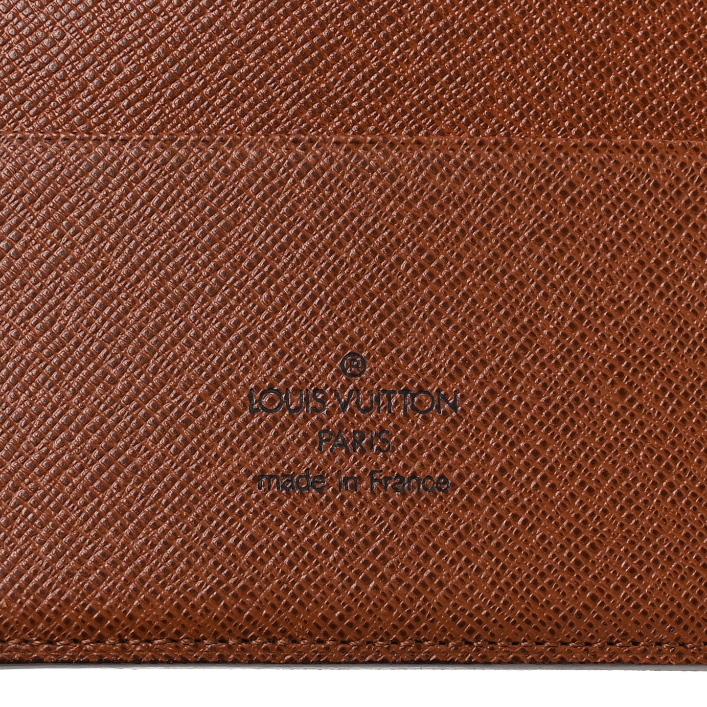 Monogram Large Ring Agenda Cover