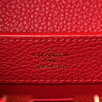 Louis Vuitton Taurillon Mini Capucines Scarlet 6 of 8