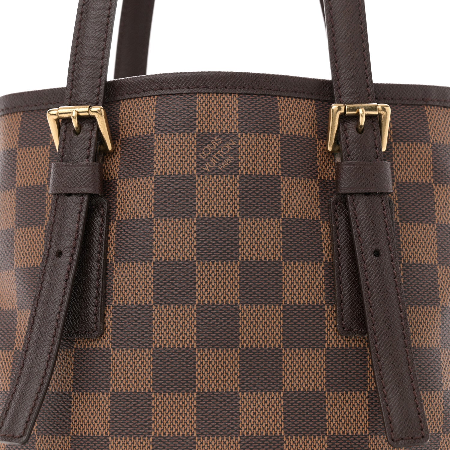 Louis Vuitton Damier Ebene Marais Bucket 23 8 of 11