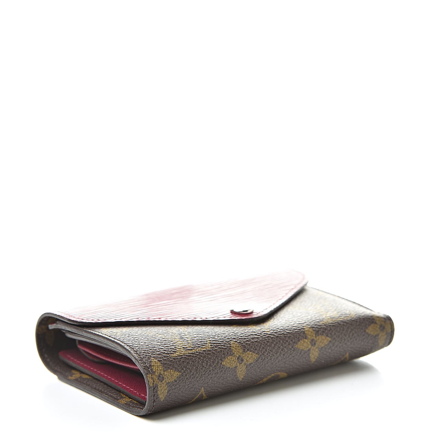 Epi Monogram Marie-Lou Compact Wallet Fuchsia