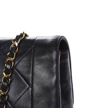 Chanel Lambskin Quilted Small Single Flap Black 14 of 17