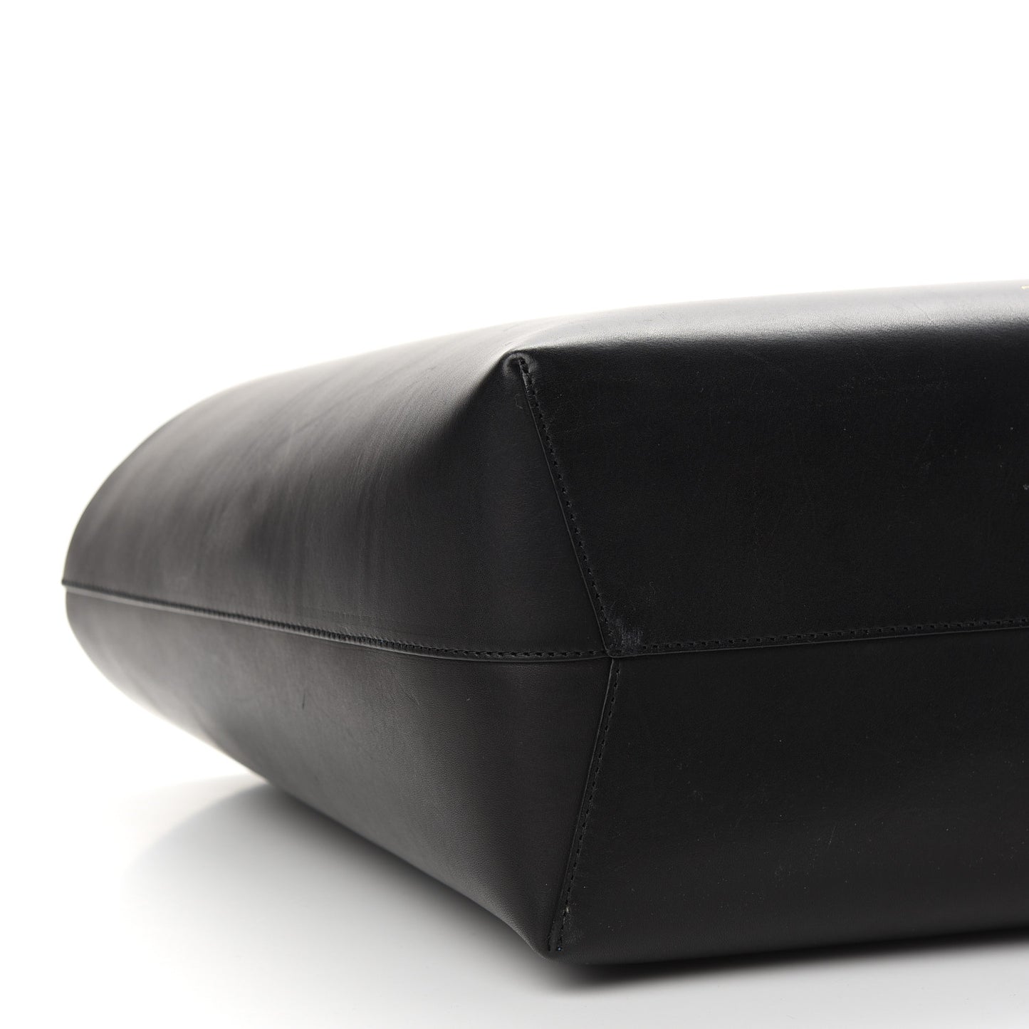 Saffiano Large Shopping Tote Black Royal