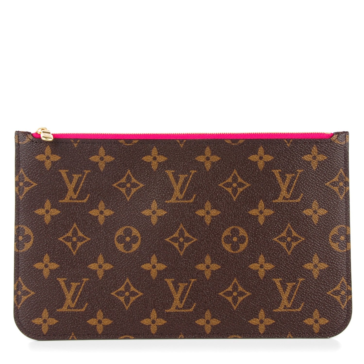 Louis Vuitton Monogram Neverfull MM GM Pochette Pivoine 1 of 8