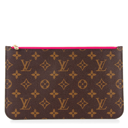 Louis Vuitton Monogram Neverfull MM GM Pochette Pivoine 1 of 8