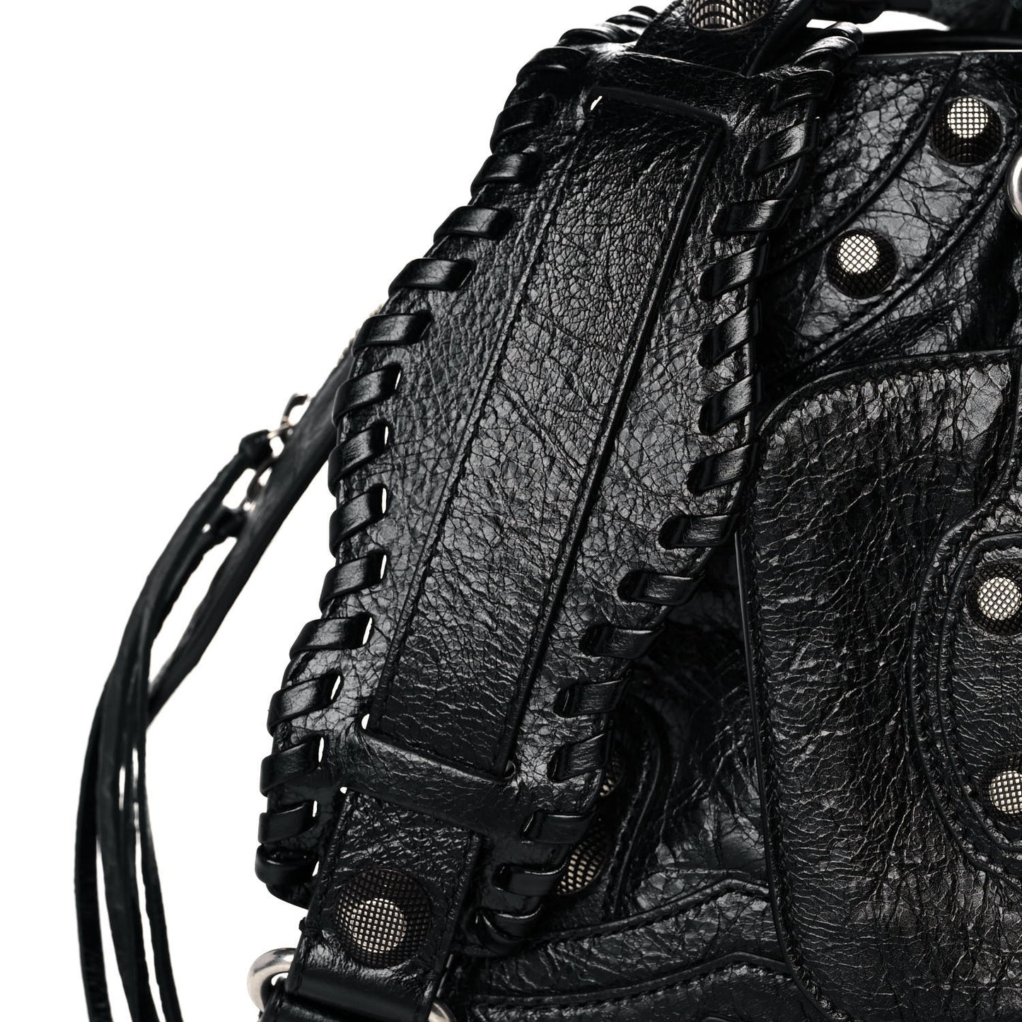 Agneau Arena Neo Cagole City Handbag Black