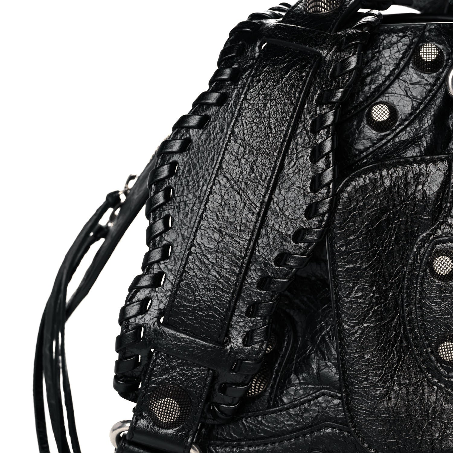 Balenciaga Agneau Arena Neo Cagole City Handbag Black 10 of 17