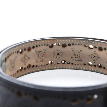 Louis Vuitton Nomade Perforation Belt 85 34 Black 8 of 8