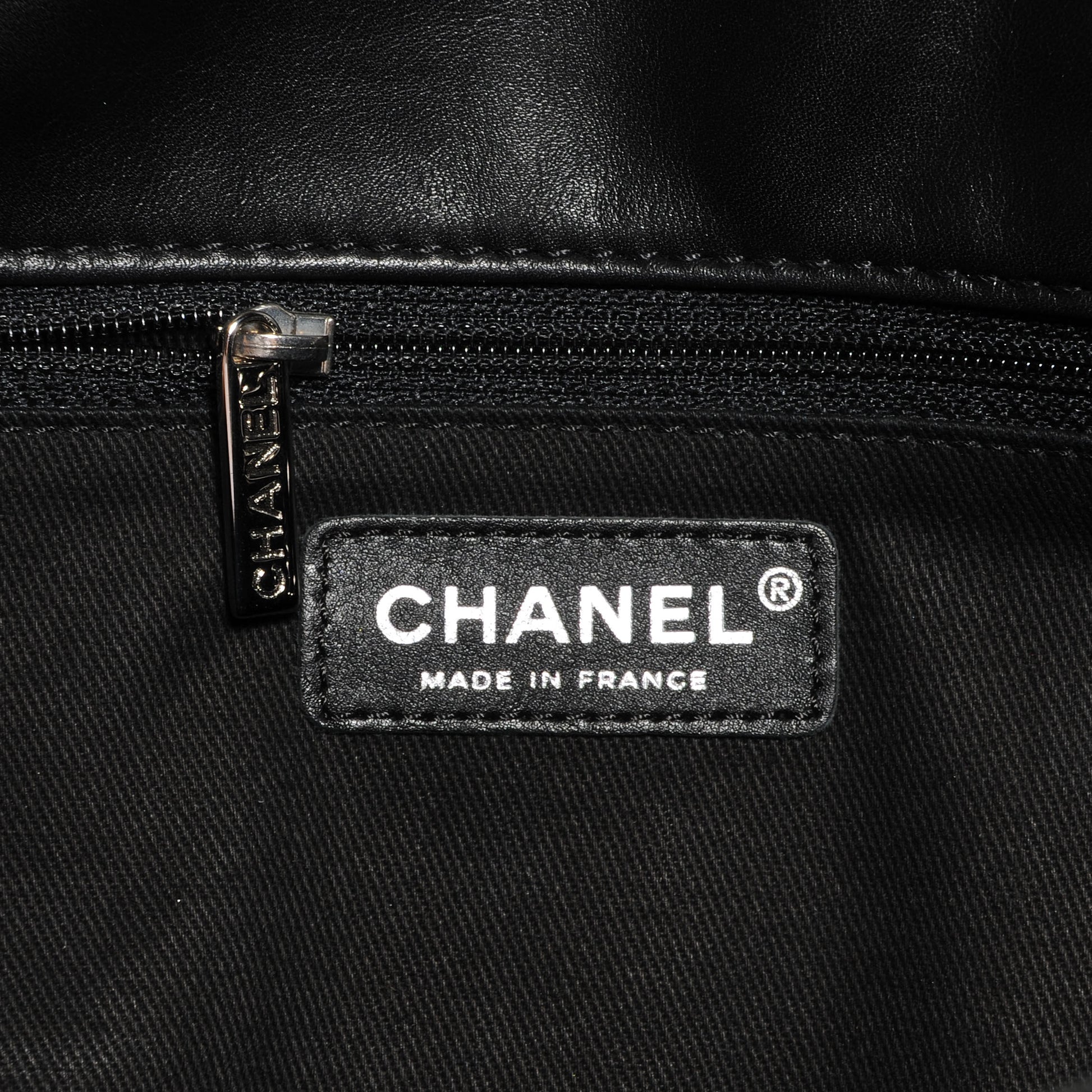 Chanel Calfskin Large Expandable Flap Bag Black 6 of 8