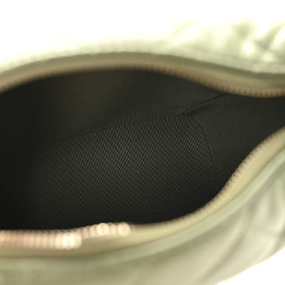 Chanel Caviar Quilted Chain Hobo Khaki 5 of 11