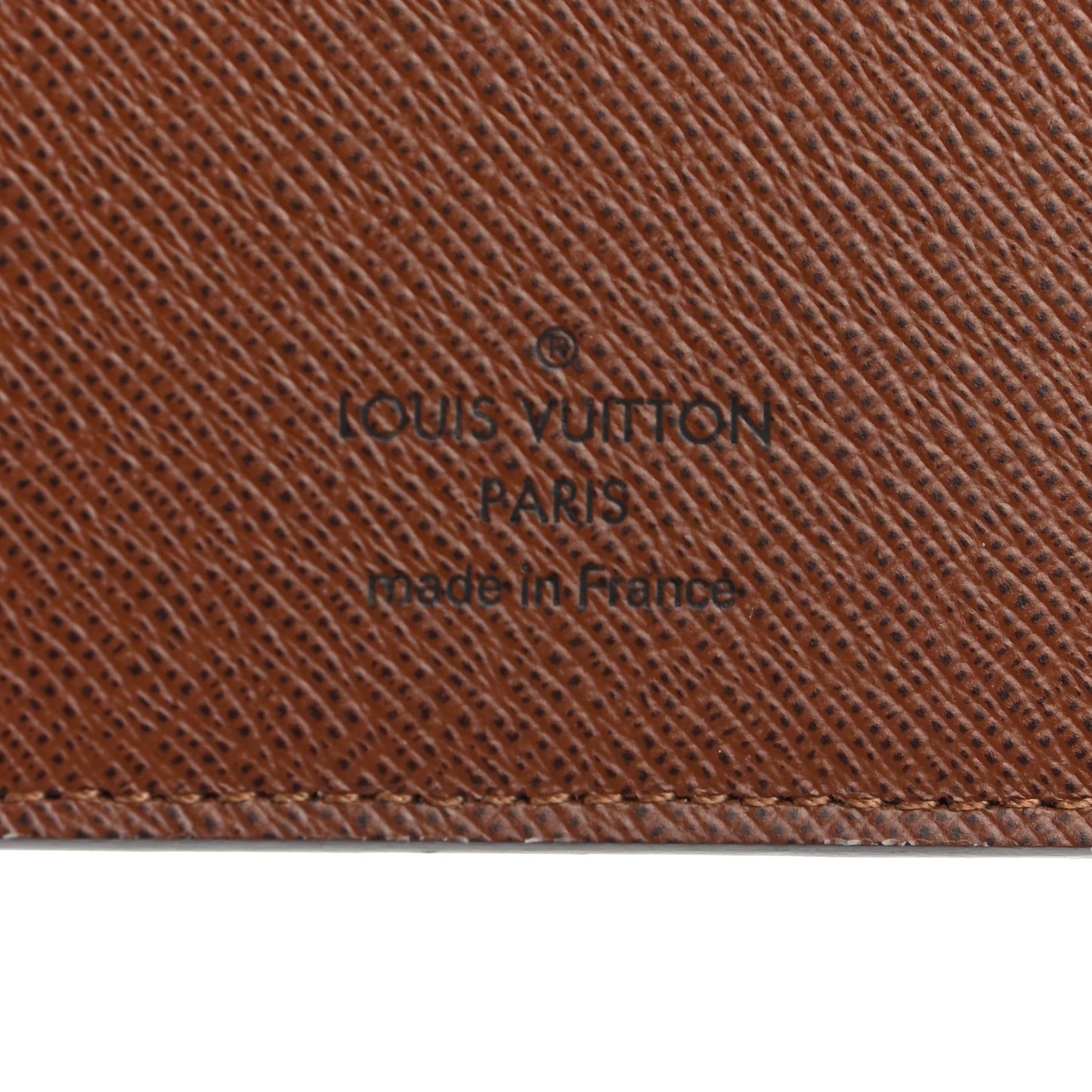 Monogram Desk Agenda Cover