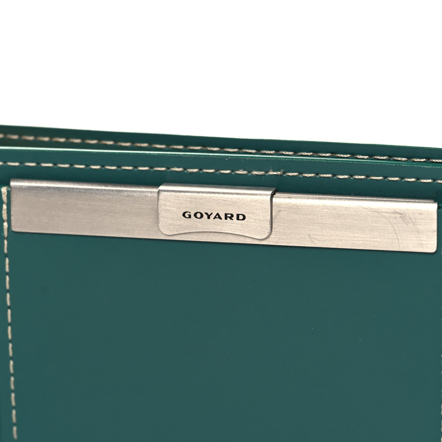 Goyardine Saint Florentin Bi-Fold Wallet Green