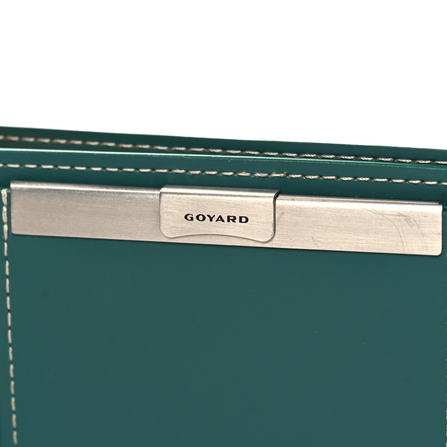 Goyard Goyardine Saint Florentin Bi-Fold Wallet Green 6 of 7