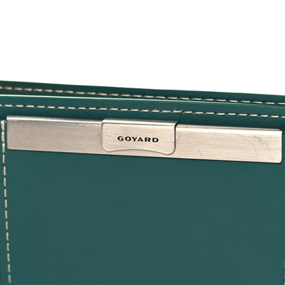 Goyard Goyardine Saint Florentin Bi-Fold Wallet Green 6 of 7