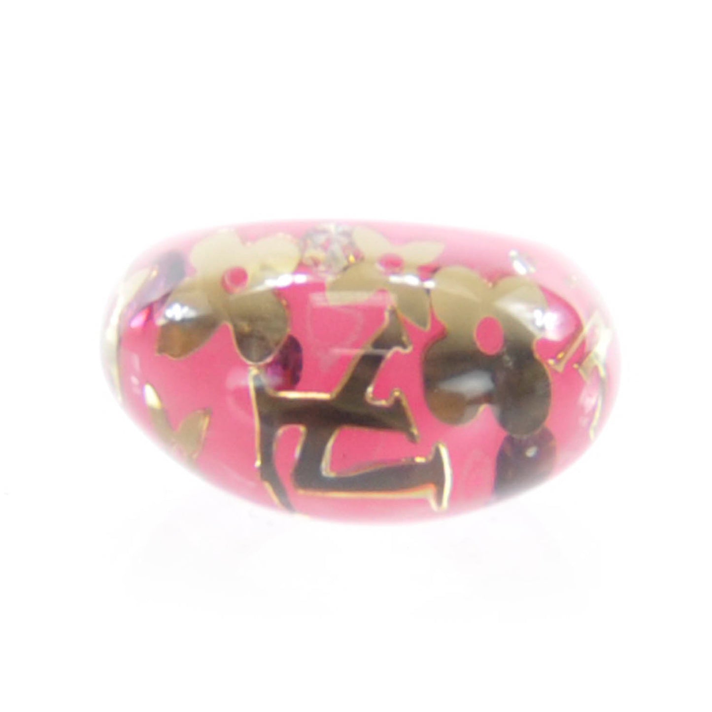 Inclusion Ring 7 Rose Pop