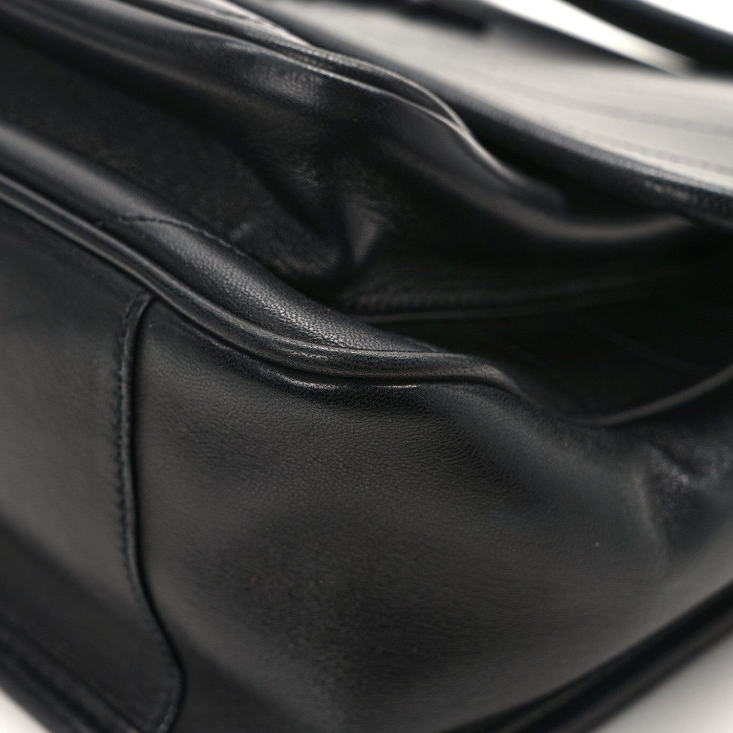 Saint Laurent Lambskin Matelasse Monogram Medium Niki Chain Satchel Black 11 of 13