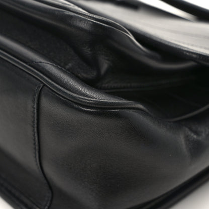 Saint Laurent Lambskin Matelasse Monogram Medium Niki Chain Satchel Black 11 of 13