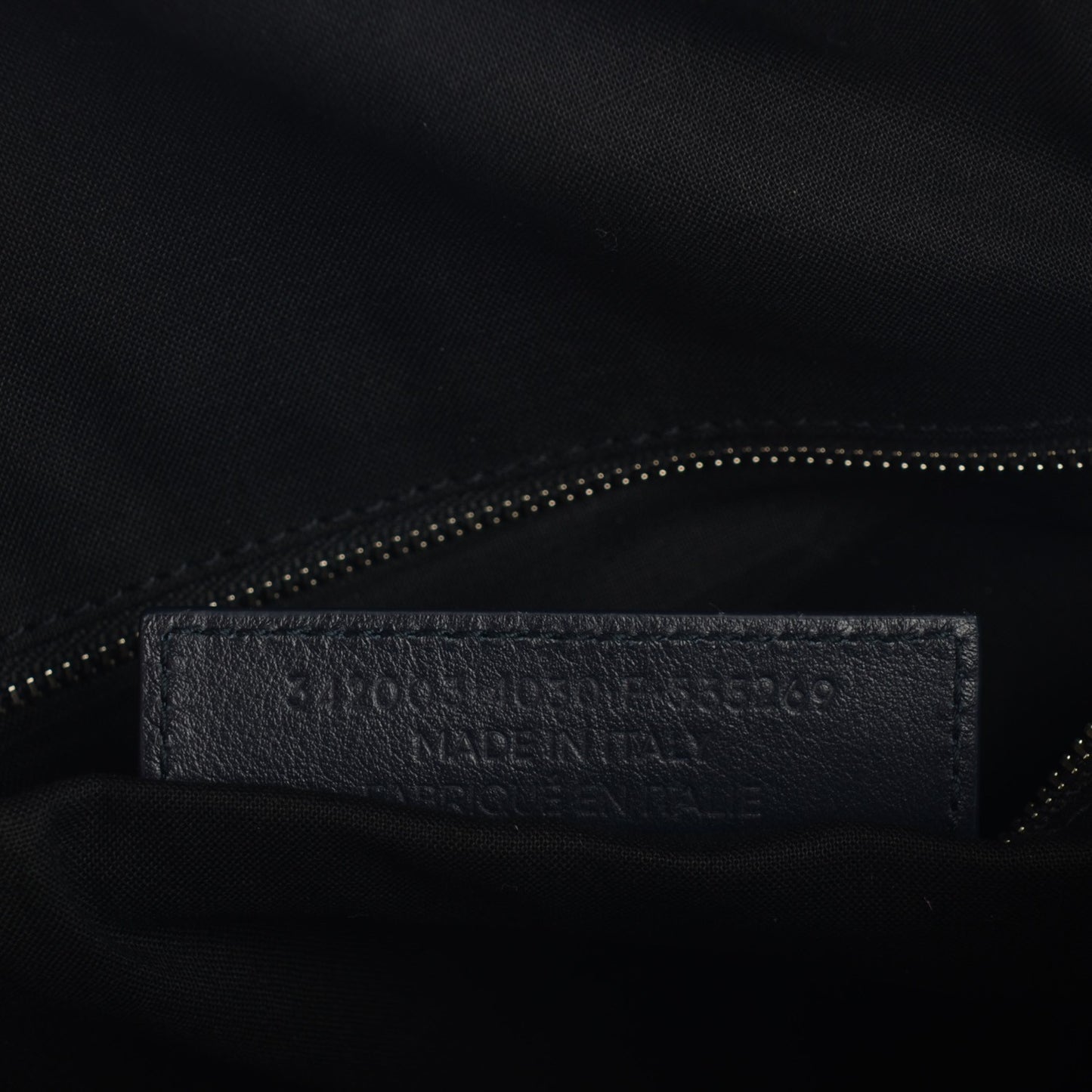 Elegant Calfskin Phileas Computer Case Bleu Nuit