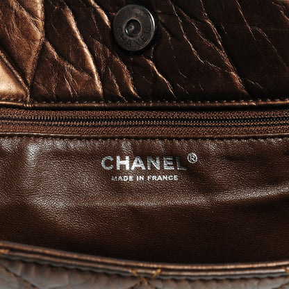 Chanel Aged Calfskin Reissue 2.55 Tote Bronze 5 of 7