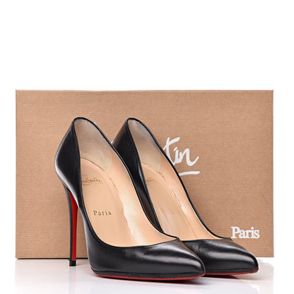 Christian Louboutin Shiny Nappa Pigalle Follies 100 Pumps 36.5 Black 17 of 17