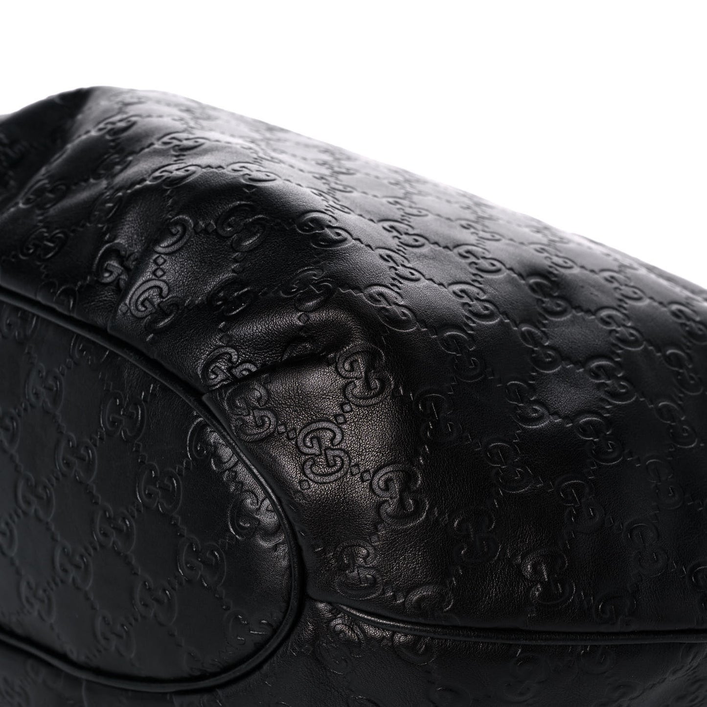 Guccissima Pelham Medium Hobo Black