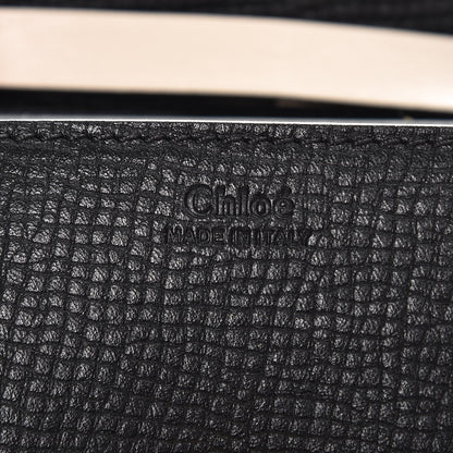 Chloe Textured Calfskin Lambskin Nano Drew Shoulder Bag Black 6 of 6