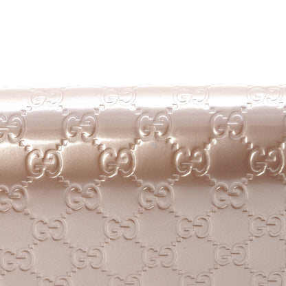 Gucci Microguccissima Signature Chain Wallet Rose Beige 8 of 8