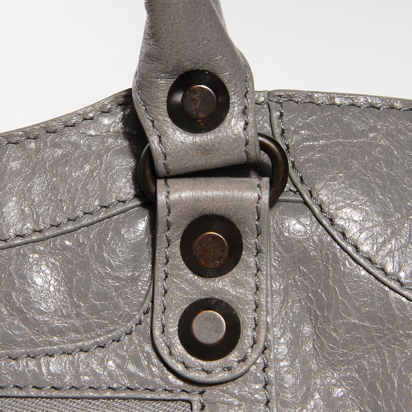 Agneau Classic Hardware Mini City Gris Pyrite