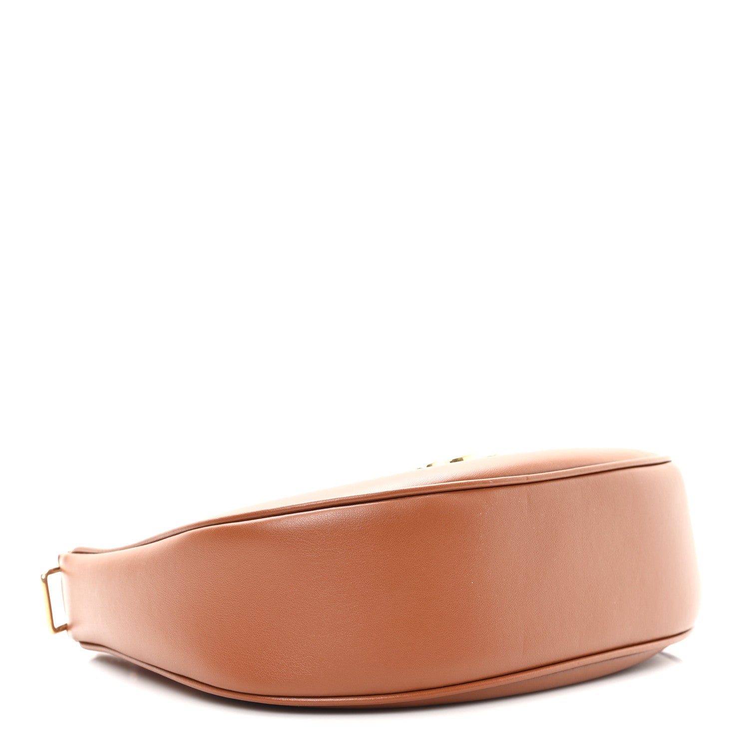 Celine Smooth Calfskin Medium Strap Ava Triomphe Shoulder Bag Tan 4 of 10