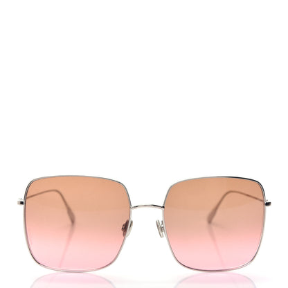 Christian Dior Metal Stellaire 1 Square Sunglasses Silver 2 of 9