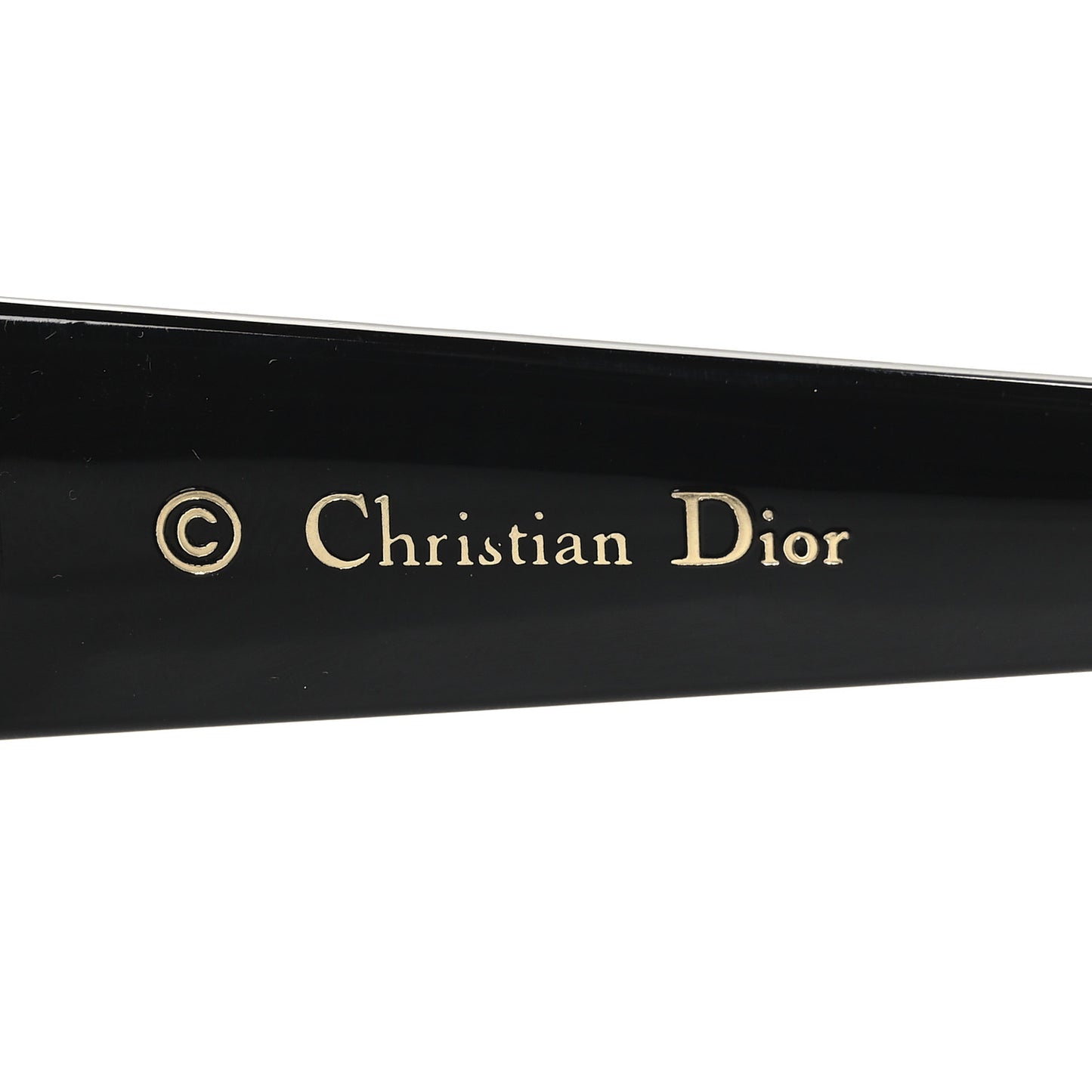 Acetate Cannage Lady Dior Studs 5 Sunglasses Black