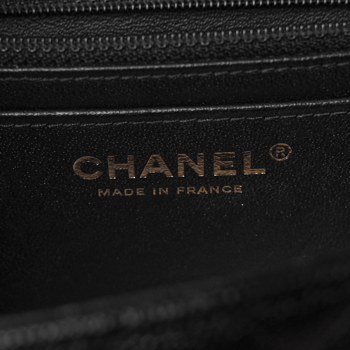 Caviar Quilted Mini Square Flap Black