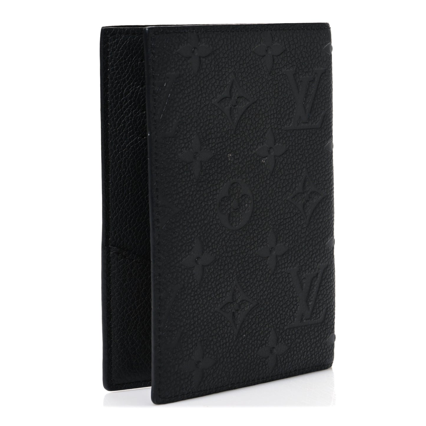 Empreinte Monogram Passport Cover Black