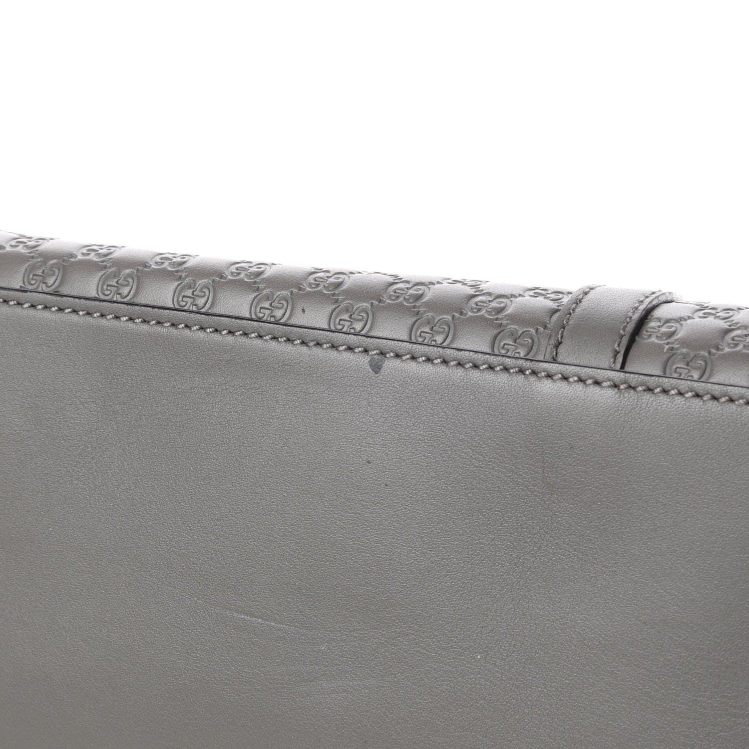 Gucci Soft Microguccissima Small Zippered Satchel Loess 8 of 11