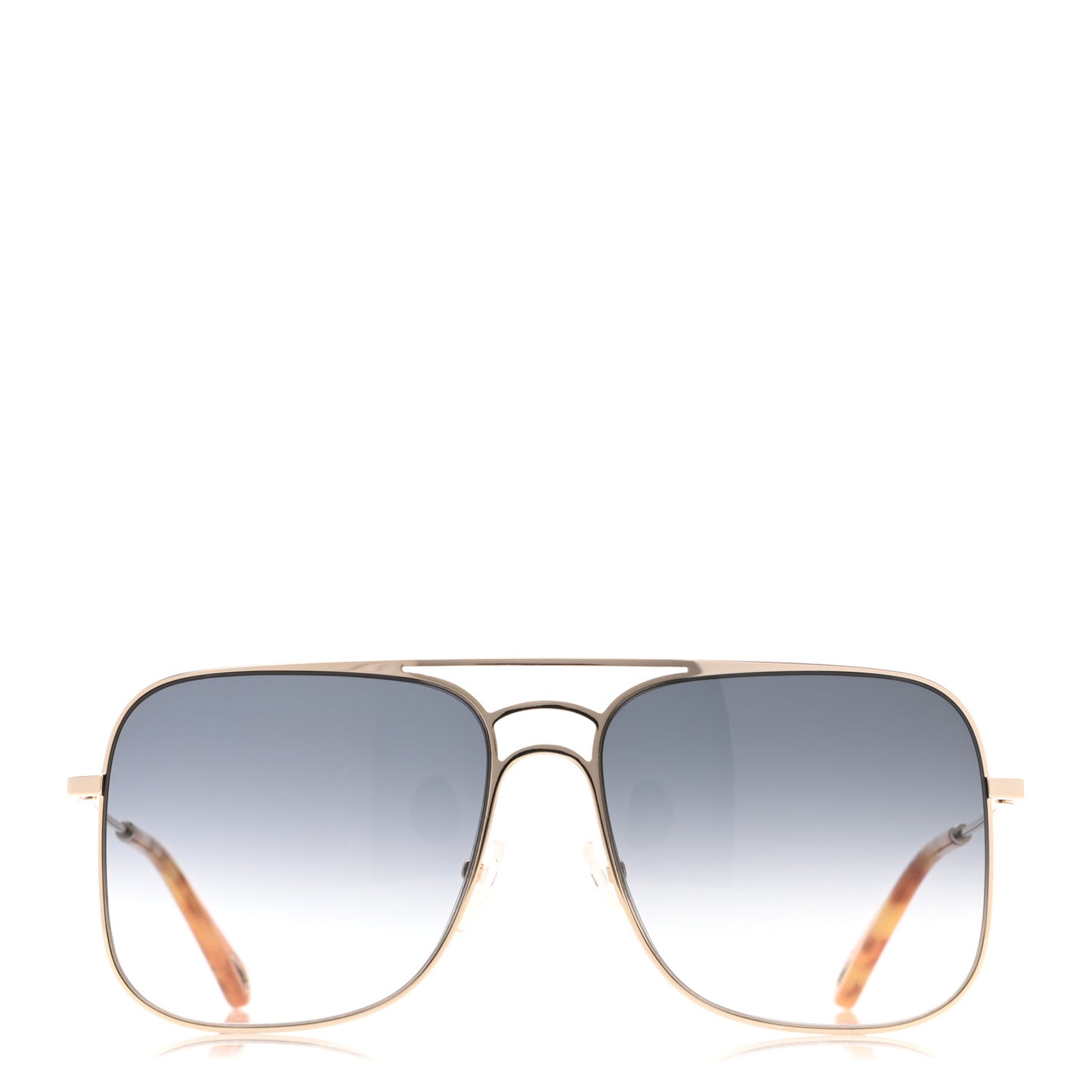 Square Aviator Sunglasses CE140S Gold