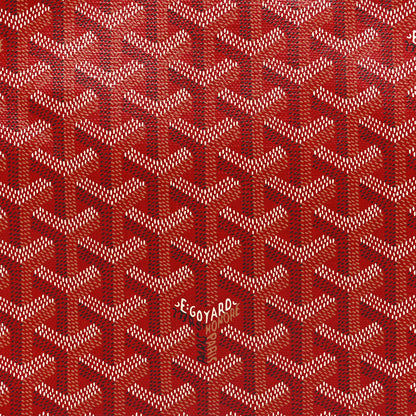 Goyard Goyardine Senat Pochette MM Red 7 of 10