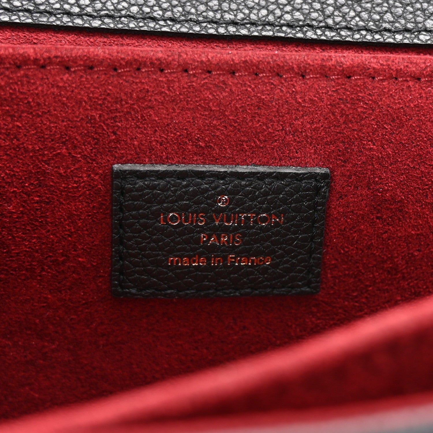 Louis Vuitton Empreinte Monogram Giant Pochette Metis Black Beige 6 of 9