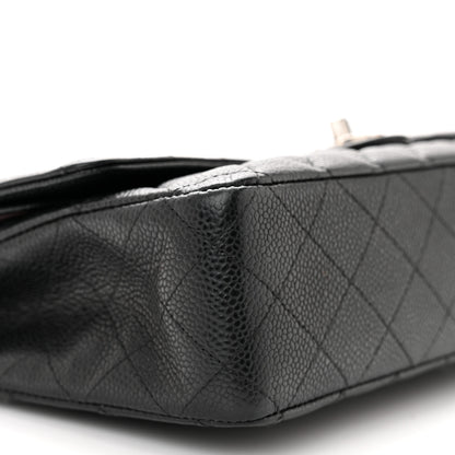Chanel Caviar Quilted Medium Double Flap Black 8 of 14