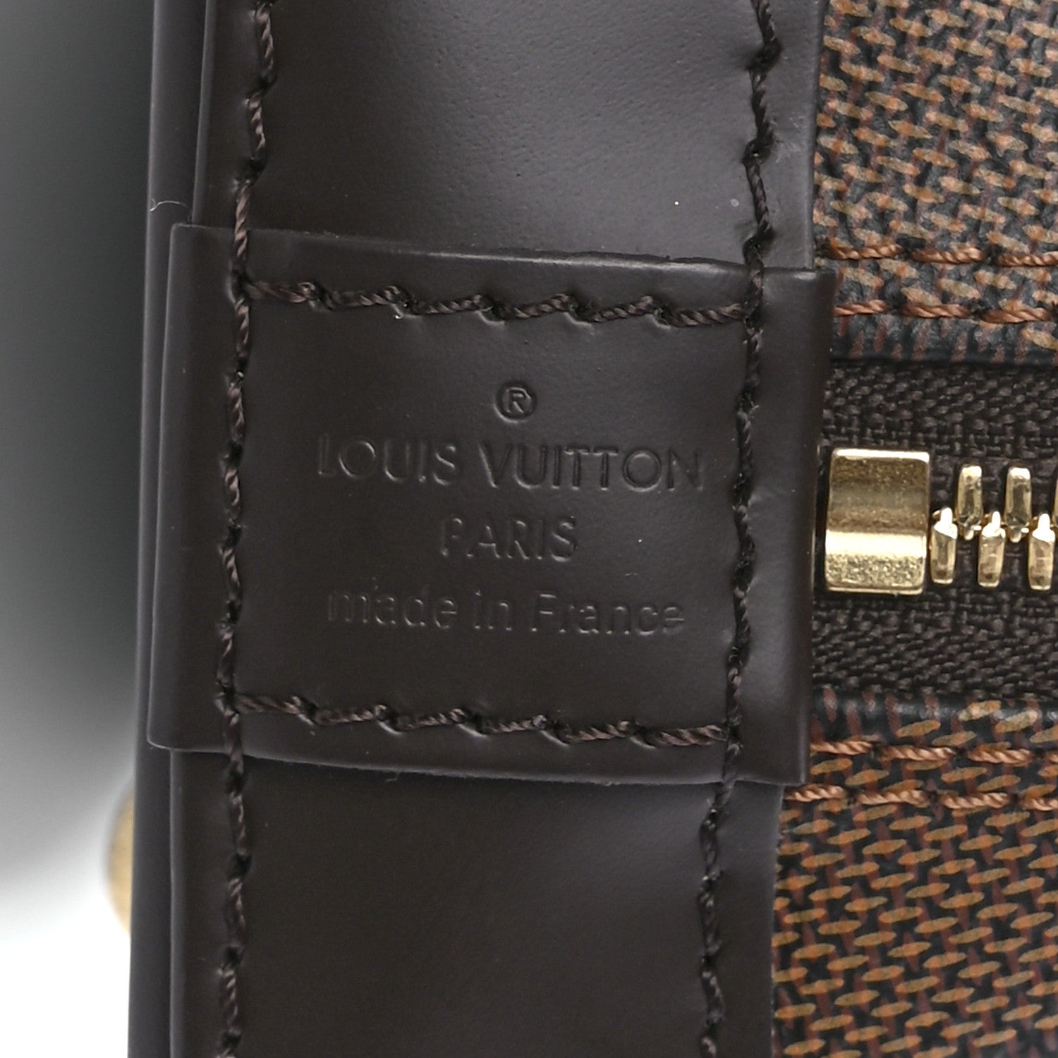 Louis Vuitton Damier Ebene Alma BB 8 of 13