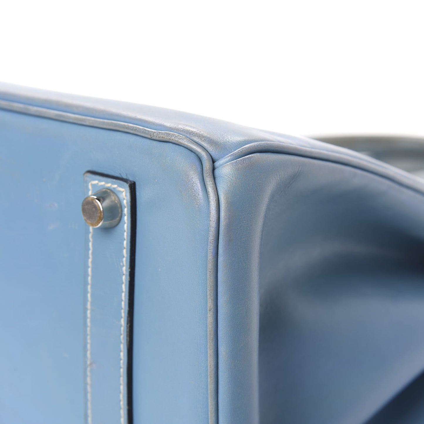 Box Birkin 35 Blue Jean