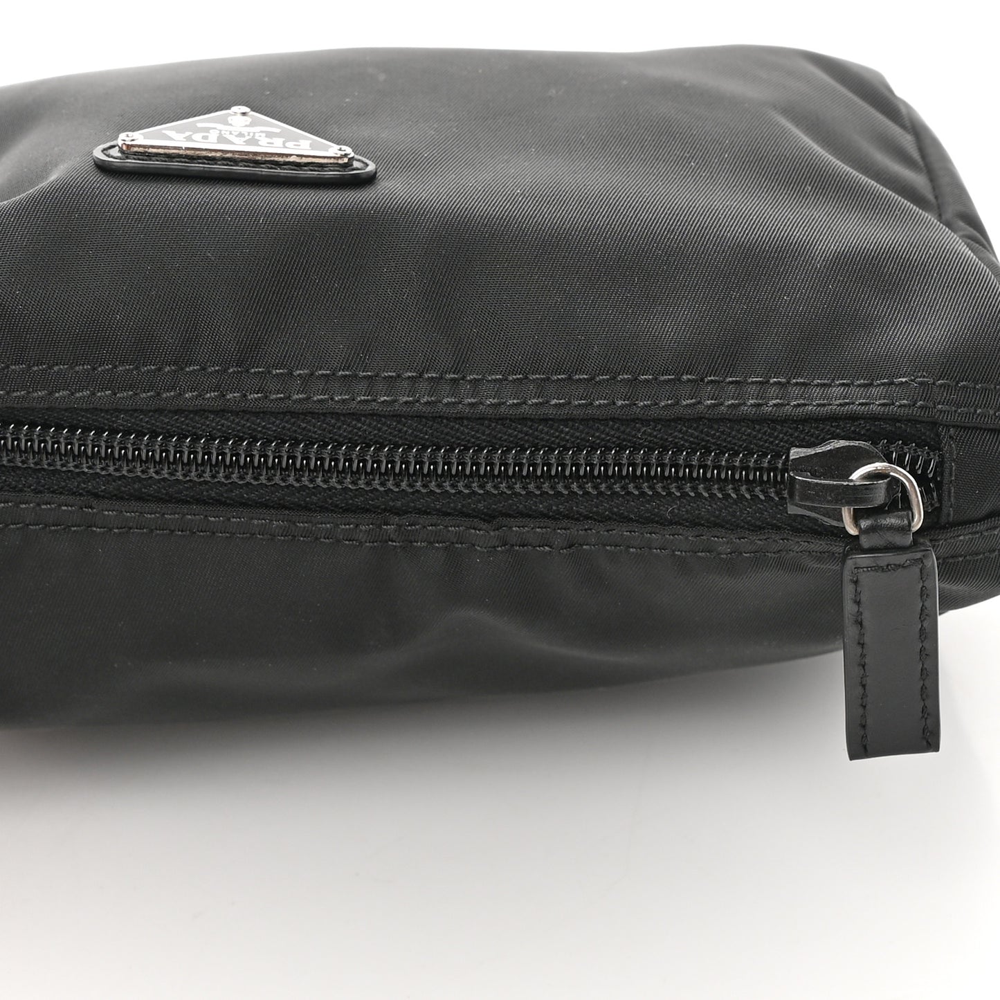 Nylon Vela Cosmetic Pouch Black