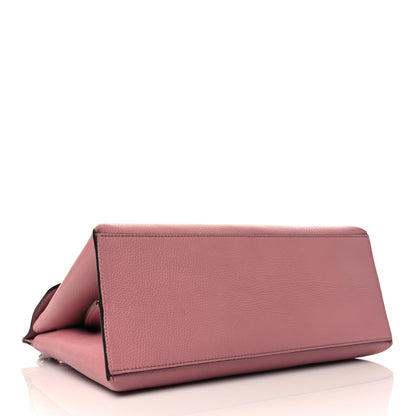Gucci Cellarius Calfskin Medium Bamboo Daily Top Handle Bag Carmine Rose 4 of 6