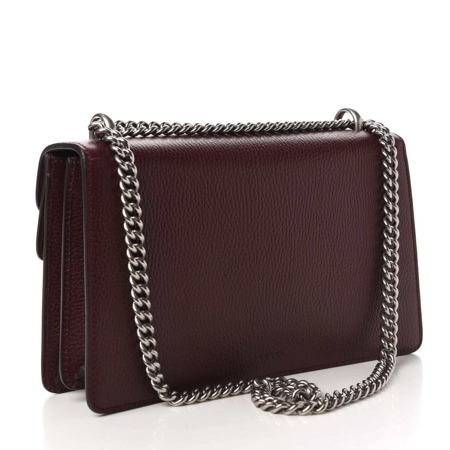 Dollar Calfskin Crystal Small Dionysus Shoulder Bag Vintage Bordeaux