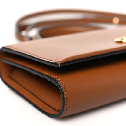 Salvatore Ferragamo Smooth Calfskin Gancini Top Handle Wallet On Chain Sella 9 of 11
